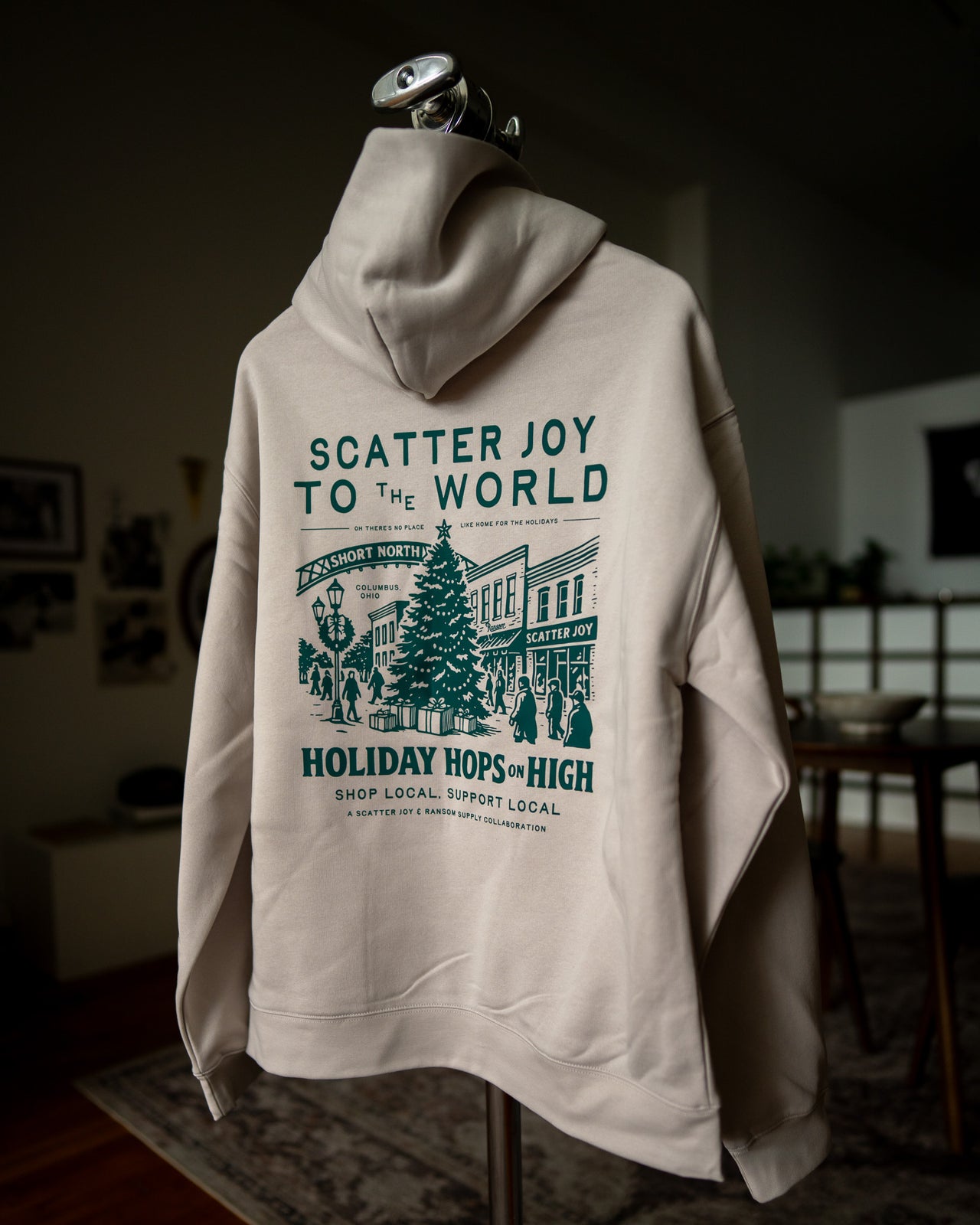 Holiday Market Hoodie (Scatter Joy & Ransom Supply) Pre-Order