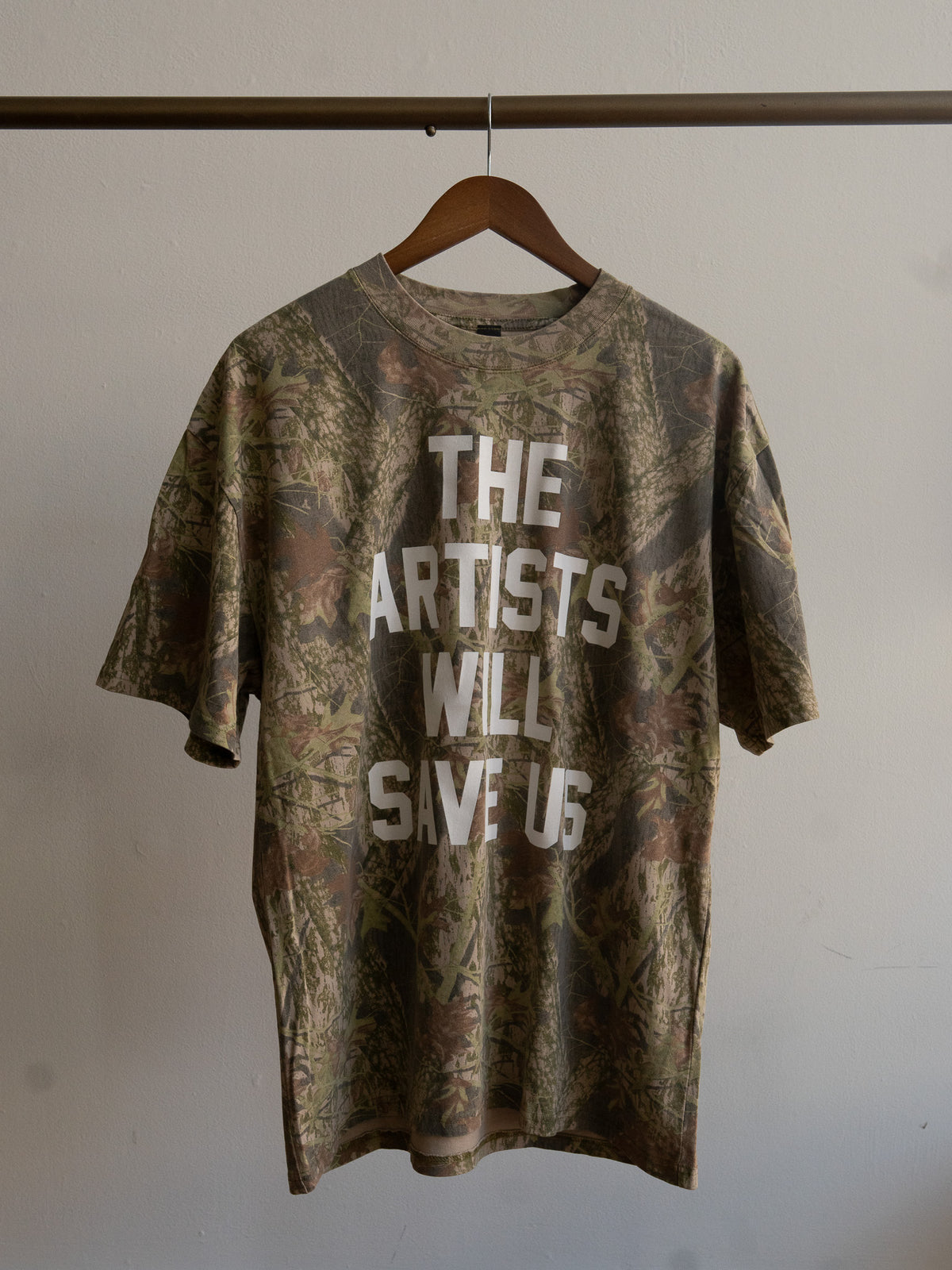 Artists Will Save Us T-Shirt (Camo)