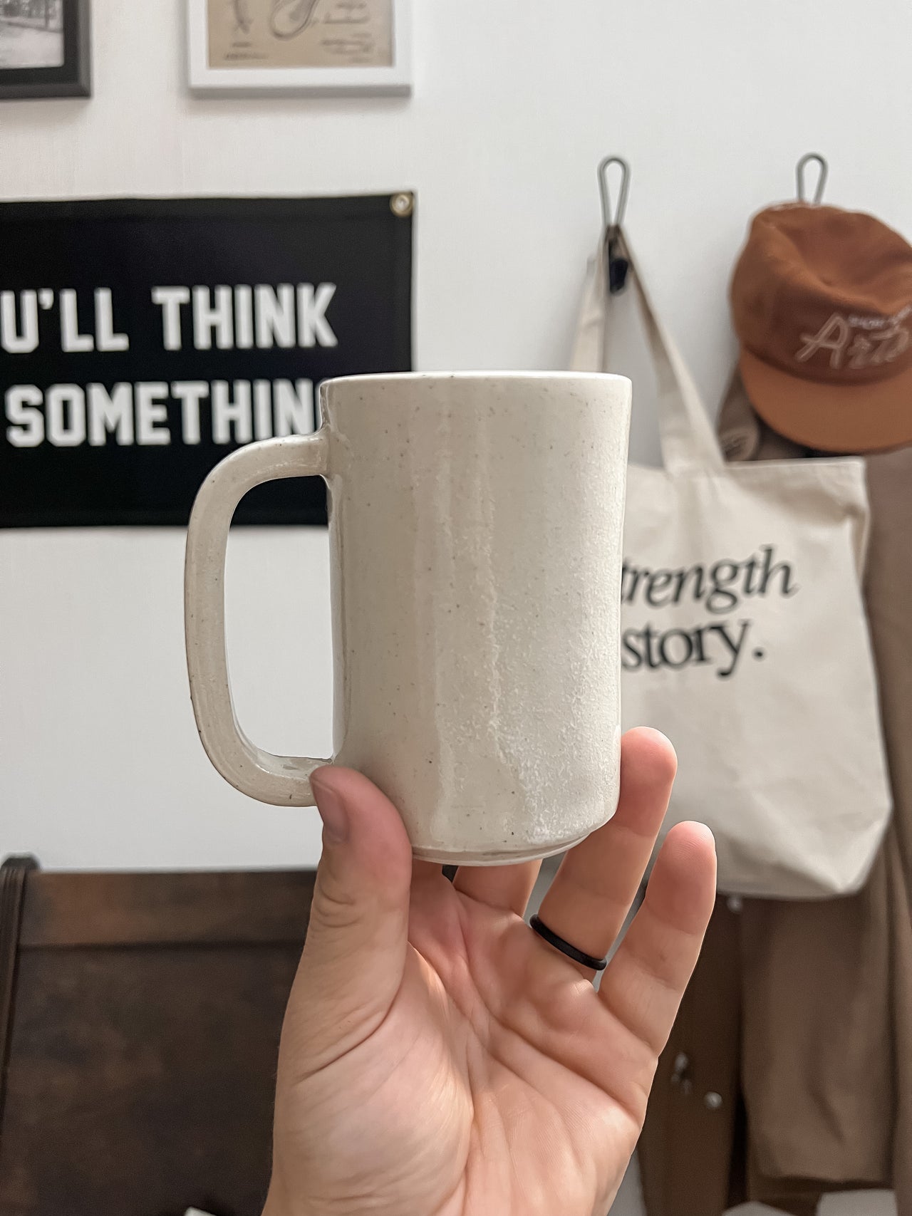 Handcrafted Ceramic Coffee Mug (12oz)