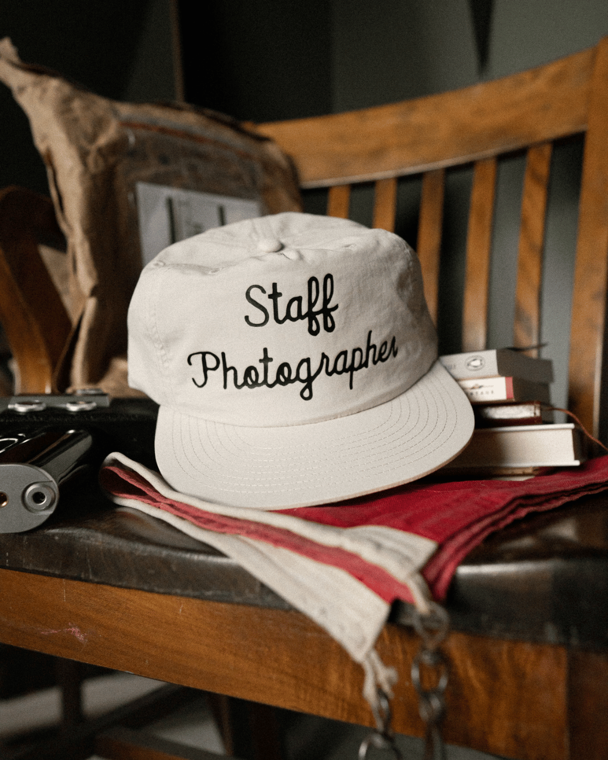 Staff Photographer 5-Panel Nylon Hat