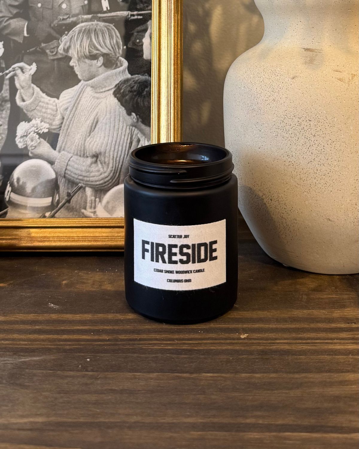 Fireside Woodwick Candle