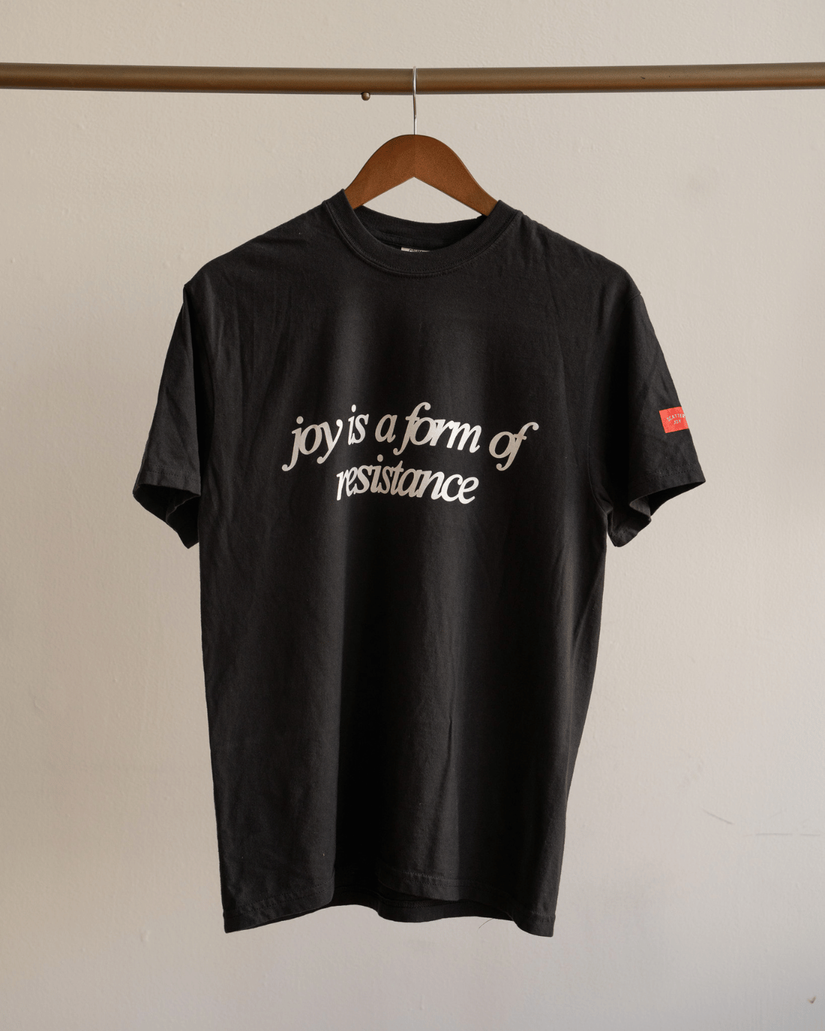 Joy is Resistance T-Shirt (Red Tag)
