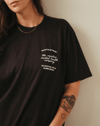 Artists Will Save Us (Stacked Badge) T-Shirt