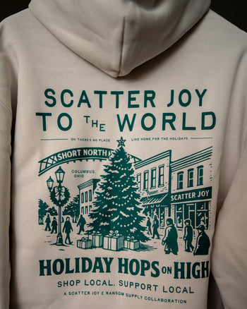 Holiday Market Hoodie (Scatter Joy & Ransom Supply) Pre-Order