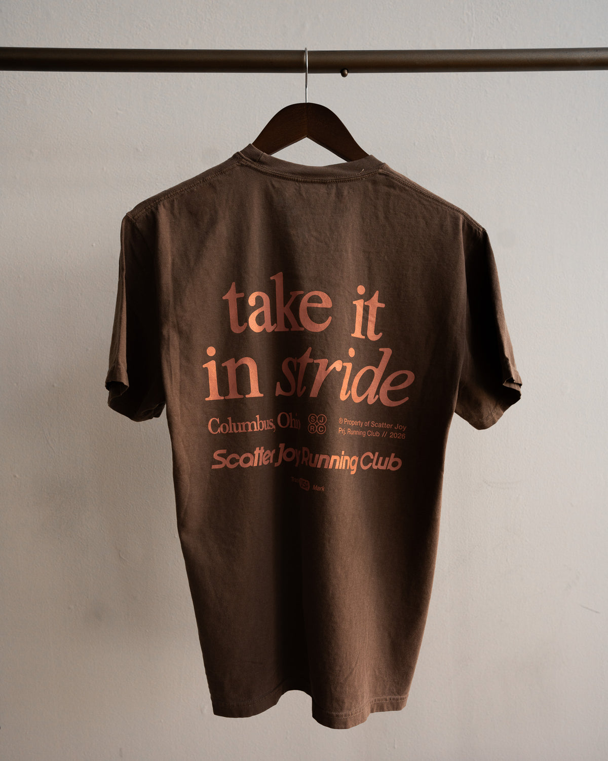 Take It In Stride Run Club T-Shirt (ONLINE PRE-ORDER)