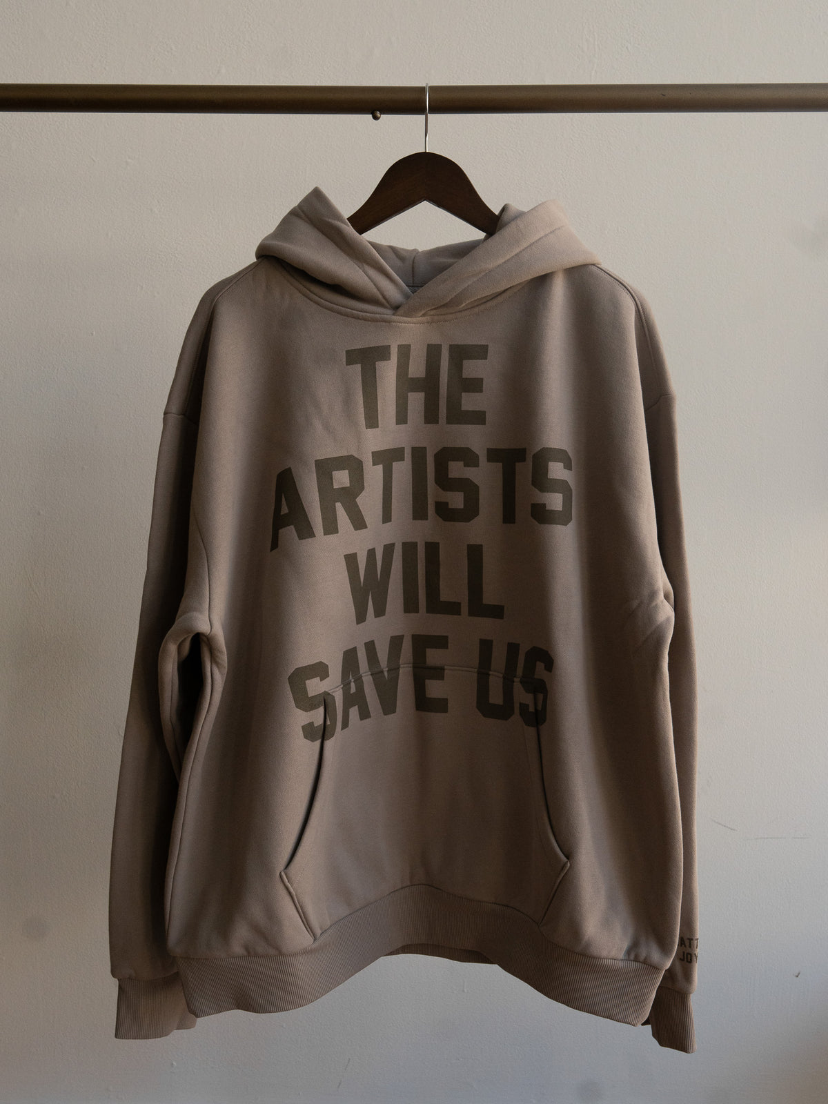 Artists Will Save Us Hoodie (Tan)