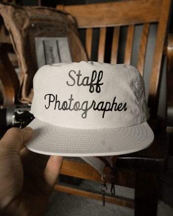 Staff Photographer 5-Panel Nylon Hat